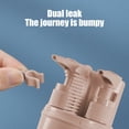 thumbnail image 4 of Travel Toothbrush and Toothpaste Cup Holder,Portable Travel Toothbrush Cup Case,Toothbrush Holder with Cover Travel Toothbrush Containers,Travel Bottle Toiletries Container,Shampoo Toiletries Bottle, 4 of 8