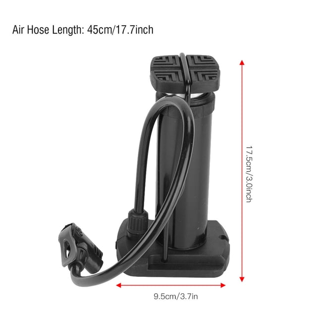 Bike Foot Pump, Bike Floor Pumps High Pressure For Tire Air Pump For Bike