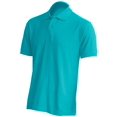 thumbnail image 2 of Basico Polos Turquoise à Col pour Femmes 100 % Coton Manches Courtes Polos de Golf pour Hommes, 2 of 5