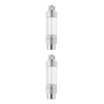thumbnail image 3 of pitrice CO2 Bubble Single/Double Aquarium Aluminum Alloy Non-return CO2 silver 8cm 2Set, 3 of 6