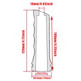 thumbnail image 4 of fastboy 1/2/3/5 Protector For Smooth Operation And Easy Maintenance Easy To Install Brake Sleeve silver 12*4*2.3cm 1 Pc, 4 of 6