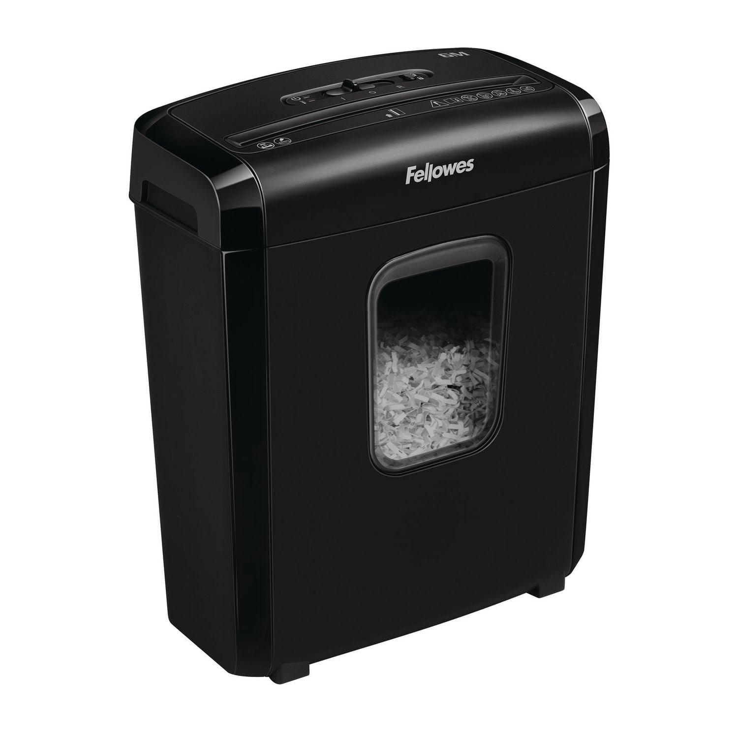 Déchiqueteuse Microshred 6M à micro-coupe - Noir