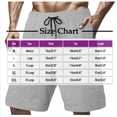 thumbnail image 2 of Styesk Mens Shorts Men Leisure Fashion Solid Color Loose And Comfortable Motion Straight-leg Work Clothes Shorts, 2 of 5