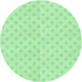 thumbnail image 1 of Ahgly Company Tapis de Zone Ronds d'Intérieur Lavables à la Machine, Style Transitionnel, Verts, 7 Pieds Rond, 1 of 7