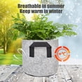 thumbnail image 4 of Wdhugt Breathable Non Woven Fabric Grow Bags For Plants With Handles 2 Gallon Garden Planting Containers For Vegetables B, 4 of 6