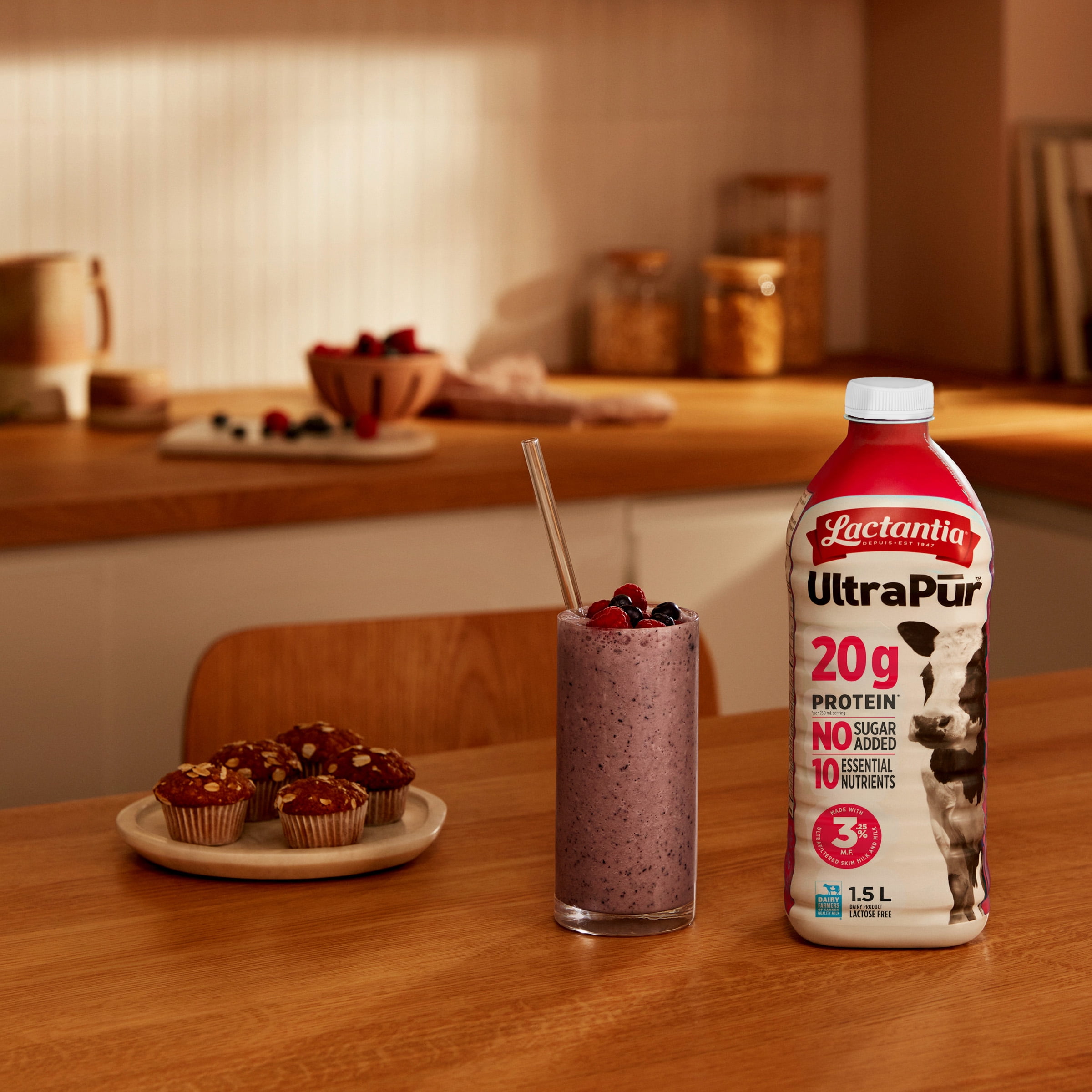 Lactantia UltraPur 3.25% Milk LF, 1.5L