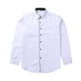 thumbnail image 3 of Fashion Men‘s Formal Long Sleeve Shirt Solid Color Button Up Business Work Dress Top, 3 of 6