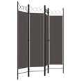 thumbnail image 2 of vidaXL 4-Panel Room Divider Anthracite 160x180 cm, 2 of 4