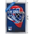 thumbnail image 2 of NHL New York Rangers - Mask 16 Wall Poster, 22.375" x 34", 2 of 4