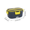 thumbnail image 3 of Danhjin Electric Lunch Portable Lunch Box With No Water Injection And Can Be In For Vehicles Office Lunch Box For Office Workers Insulated Lunch Box, 3 of 5