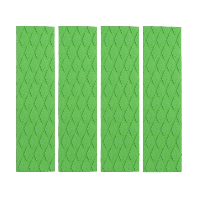koolsoo 4 Pcs Tapis de Traction pour Planche de Surf pour RV Canot Stand up Paddleboard Vert
