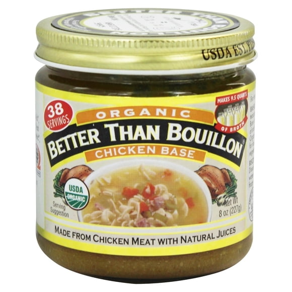 Better Than Bouillon - Base de Poulet Biologique - 8 oz