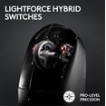thumbnail image 4 of Logitech G PRO X SUPERLIGHT 2 LIGHTSPEED Wireless Gaming Mouse, White - Mouse - gaming - optical - 5 buttons - wireless - 2.4 GHz - USB Logitech LIGHTSPEED receiver - white, 4 of 9