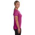thumbnail image 3 of Augusta Sportswear Womens Wicking Tee Shirt, L, Power Pink, 3 of 3