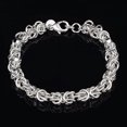 thumbnail image 2 of SNNROO Bracelet à Maillons en Argent Sterling, 2 of 6
