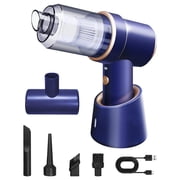 3-in-1 Mini Strong Suction Car Vacuum Cleaner 4000Pa Powerful Brushless Motor Cordless Handheld Vacuum Cleaner Portable Car Vacuum Cleaner