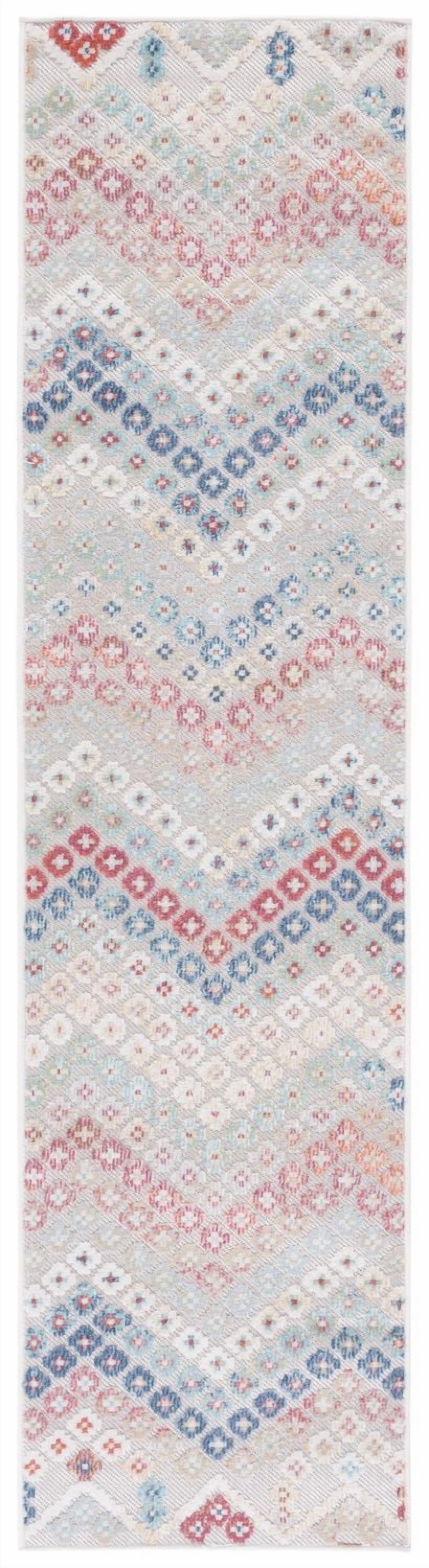 SAFAVIEH Cabana Aurora Floral Indoor/Outdoor Area Rug
