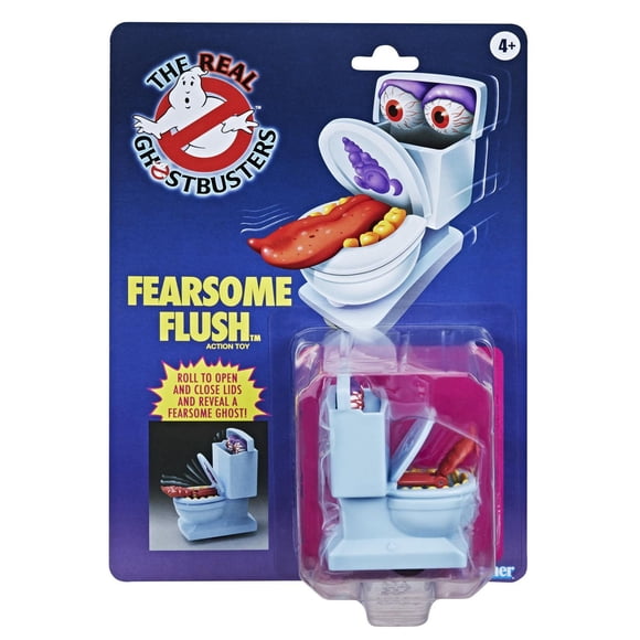 Ghostbusters Kenner Classics The Real Ghostbusters, figurine Fearsome Flush Ghost rétro avec fonction de jeu, dès 4 ans