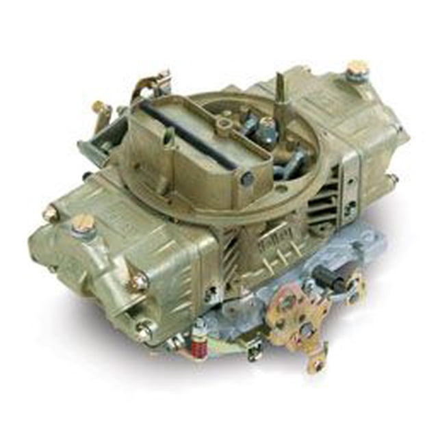 Holley Carburateur de Performance 0-4779C Double Pompe Modèle 4150; 4 Barils; 750 Pieds Cubes par Minute CFM; Bride d'Arrosage Carrée; Étrangleur Manuel; Secondaires Mécaniques; Essence; Zinc Dichromaté