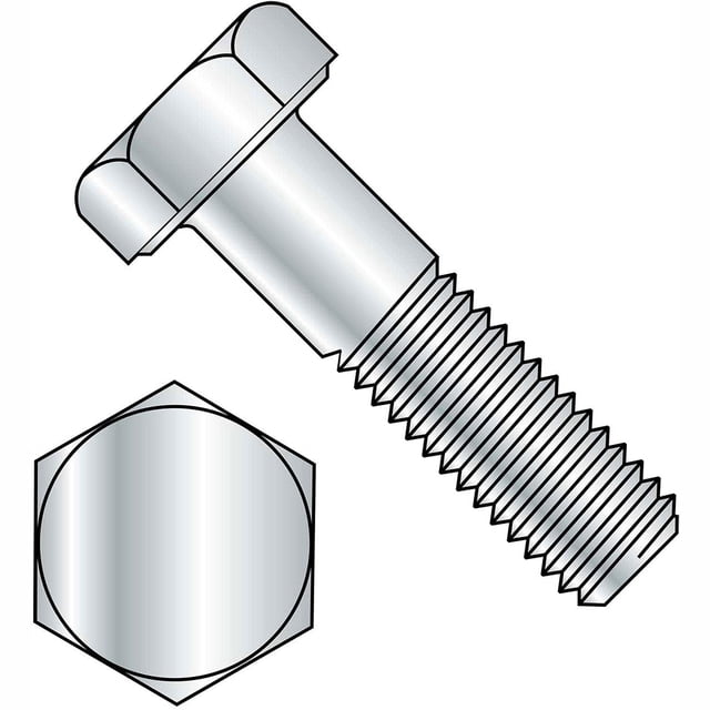 Vis de Capuchon Hexagonal, 1/4-20 x 1-1/4 Pouces, Acier Inoxydable 18-8, PT, UNC, Lot de 100