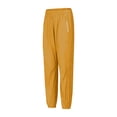 thumbnail image 4 of AherBiu Pantalon de Golf pour Femmes Taille Haute Extensible Séchage Rapide Léger Pantalon de Randonnée et de Course en Plein Air avec Poches Zippées, 4 of 5