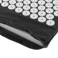 thumbnail image 3 of Milaget Acupressure Mat and Pillow Set Back Neck Relax Muscle Relaxation Black Black01, 3 of 9