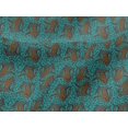 thumbnail image 4 of oneOone Viscose Jersey Fabric Floral & Paisley Block Decor Fabric Printed BTY 60 Inch Wide, 4 of 4