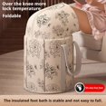 thumbnail image 2 of ZOUBAOQ Collapsible Bucket For Soaking Feet, Portable Travel A Foot Soak Basin U, 2 of 8