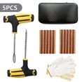 thumbnail image 2 of Lanhu Trousse de Réparation de Pneus de Voiture Outils de Bouchon de Crevaison Outil d'Urgence de Crevaison de Pneu pour Bandes de Pneu Colle de Stiring Trousse d'Outils de Réparation Accessoires de Voiture, 2 of 4
