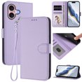 thumbnail image 1 of GANGXUN Wallet Case for iPhone 16 – Magnetic Closure, RFID Blocking, Wrist Strap, Wireless Charging Compatible, 1 of 6