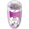 thumbnail image 3 of BIC Soleil Smooth Scented Women’s Disposable Razor, 3 Blades with a Moisture Strip For a Silky Shave, Assorted, 4 Piece Razor Set, 3 of 5