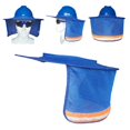 thumbnail image 4 of serony Hard Hat Sunshade Neck Shield Neck Sun Shade Protector Blue, 4 of 9