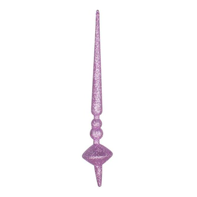 Vickerman M183369G 12 Po. Ornement de Coupole Pailletée en Forme d'Orchidée 3 par Sac