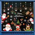 thumbnail image 1 of Christmas Decorations-Window Clings Decor Stickers, Multicolor Wall Decals Stickers,Home Kitchen School University Christmas Decorations(Style 4), 1 of 1