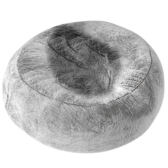 TopLLC 1pc Chair Cover Large Circular SoftFluffy Comfortable Velvet Sofa Cover For Living Room Bedroom Office Home Decoration ONLYCover NO FILLER 130cmx60cm