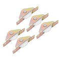 thumbnail image 1 of Sliding Door Rollers, Window Pulleys 1.2in Single Wheel PP Stainless Steel Standard Size Low Noise Easy To Install Smoothly Sliding  For Replacement, 1 of 8
