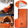 thumbnail image 1 of All-Season Insulated Sleeping Bag for Adults Ideal for Backpacking and Camping with Lightweight Aluminum Packable Design and Compression Sack, 1 of 5
