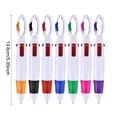 thumbnail image 3 of ZTTD Stylo-Bille Rétractable Shuttle 4-en-1 Multicolore avec Mousqueton - 1 Unité, 1,0 mm, Stylo-Bille Rétractable Multicolore 4 Couleurs pour Fournitures de Bureau et de Maison (Rouge), 3 of 9
