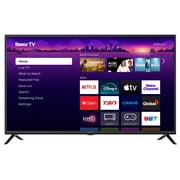Magnavox 43” 4K Ultra HD HDR LED Roku Smart TV, Dolby Digital Plus Audio, Black