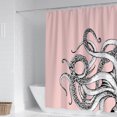 thumbnail image 3 of Guardoinrt Polyester Premium For Luxurious Feel Decor Shower Curtain For Bathroom Easy To Install HD Printing YL490-8, 3 of 6