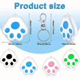 thumbnail image 4 of LEEYNEER 6pcs Item Loss Prevention Device  Pet Locator  Pet Tracking Device  Suitable for IOS And Android Tracking Tools  Suitable for Keys  Wallets  Pets  Children  to Prevent Loss And W, 4 of 5