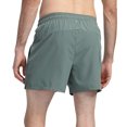 thumbnail image 2 of Mens Shorts Mens Casual Solid Color Casual Drawstring Pockets Elastic Sports Shorts, 2 of 5