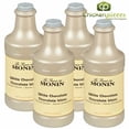 thumbnail image 1 of Monin Sauce au Chocolat Blanc, Garniture Haut de Gamme pour Desserts et Boissons, Bouteille de 64 oz (4 Lb), 4/caisse, 1 of 5
