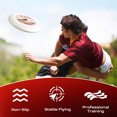 thumbnail image 4 of Wham-O Frisbee Official Ultimate 175g Flying Disc, 10.75 Inch, Professional Training, for Competition and Outdoor Fun -2 Pack, 4 of 7