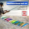 thumbnail image 1 of Sequined Soft Bait Set, Cocked Mouth Bait, Premium Lure Design, Realistic Fish Attractant, For Angling, High-Tech Fishing Gear, Durable Plastic Construction, Night Fishing, Freshwater Hzhnb, 1 of 9