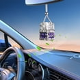 thumbnail image 1 of TIMIFIS Acrylic Bottle Automotive Diamond Perfume Bottle Pendant Car Perfume Bottle Car Pendant Rearview Mirror Car Car Hanging Empty Bottle Other Exterior Accessories, 1 of 7