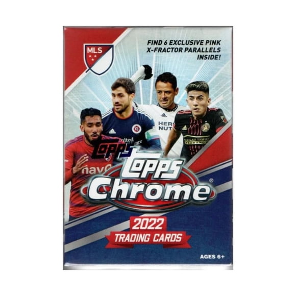 2022 Topps Chrome MLS Major League Soccer Hobby Box