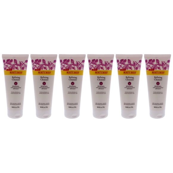 Renewal Nettoyant Raffinant par Burt's Bees pour Unisexe - Nettoyant 6 oz - Lot de 6