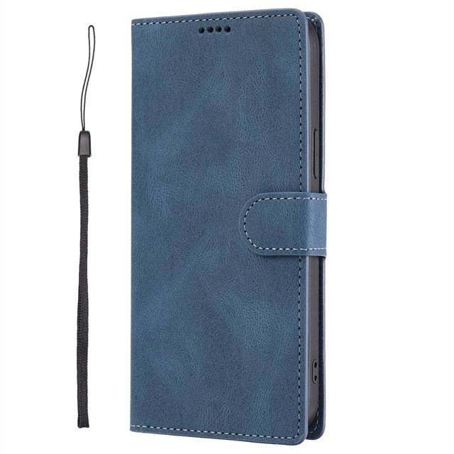 Luxury Wallet Flip PU Leather Phone Case For Samsung Galaxy S23 S22 S21 Plus Note 10 20 Ultra 5G Card Slots Cover With Strap