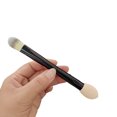 thumbnail image 3 of Shisuyan Dual-ended Makeup Brush Makeup Sponge Foundation Concealer Loose Powder Brush, 3 of 9